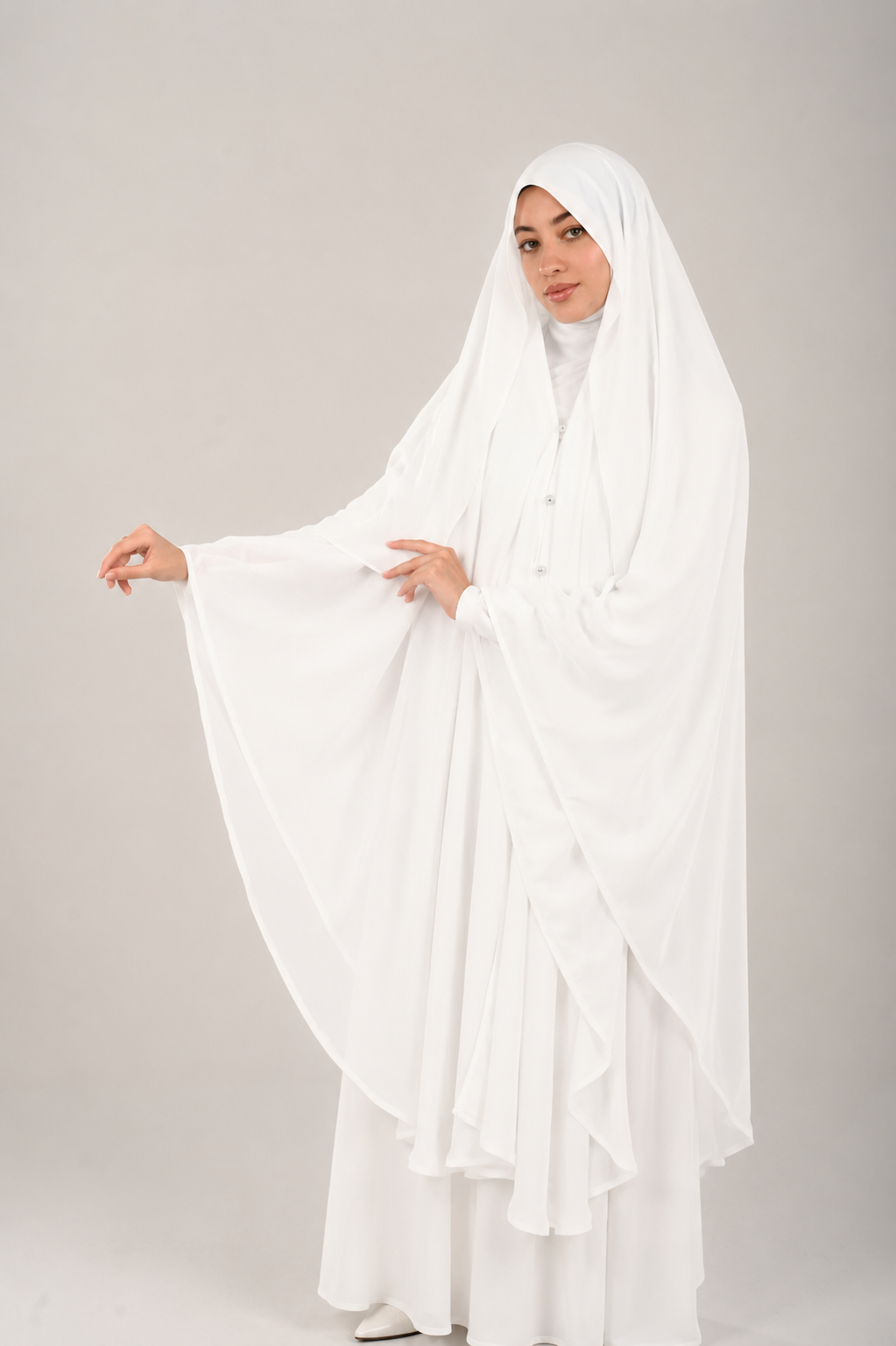 وشاح أبيض